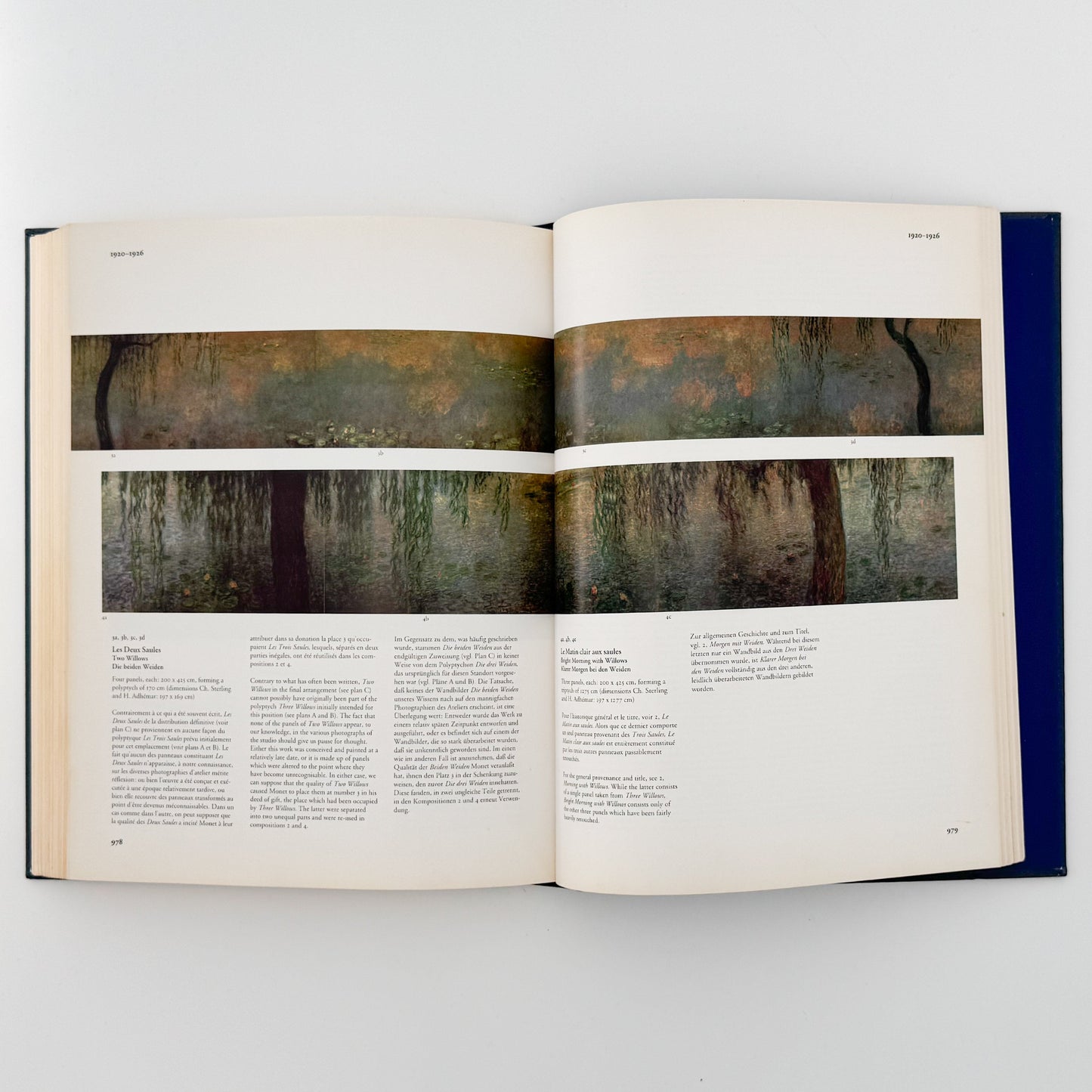 (英・仏・独文)クロード・モネ 全作品カタログ・レゾネ(全4巻揃) TASCHEN