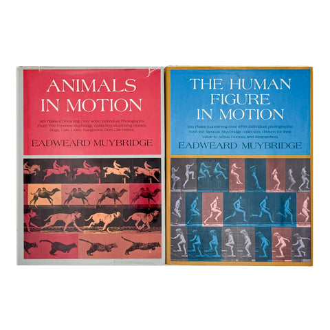 Animals in Motion , The Human Figure in Motion（2冊セット）