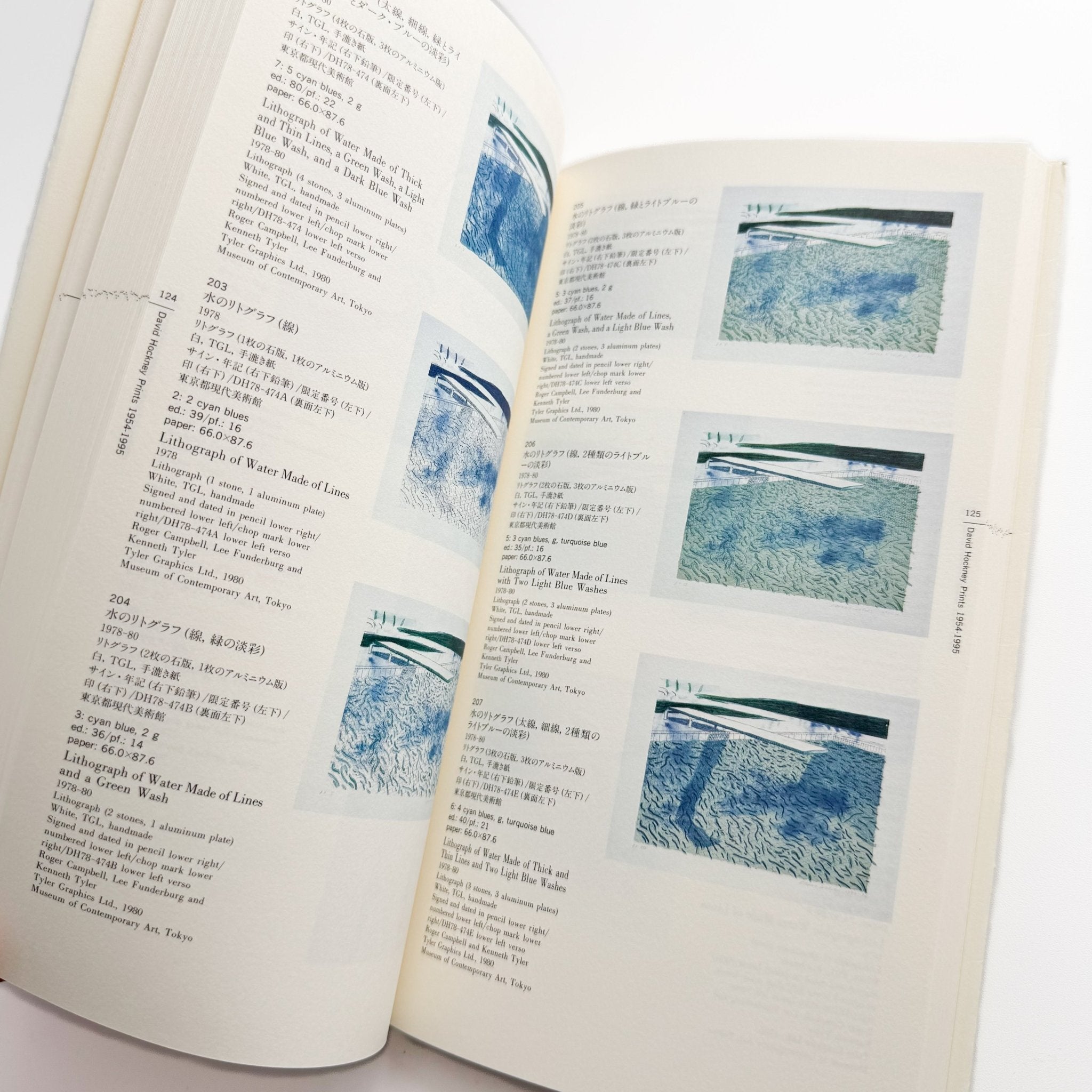 David Hockney prints: 1954-1995 / Tankosha – 文福