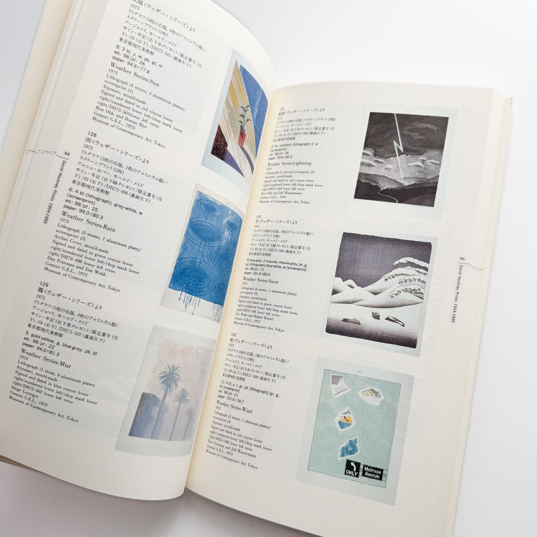 David Hockney prints: 1954-1995 / Tankosha – 文福