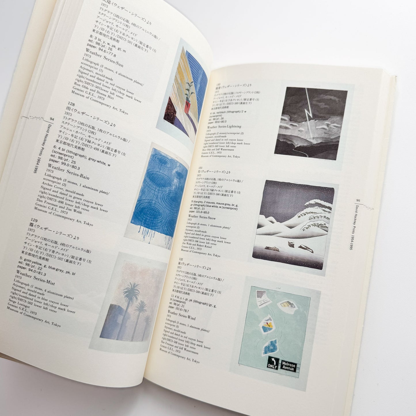 デイヴィッド・ホックニー版画 : 1954-1995 淡交社