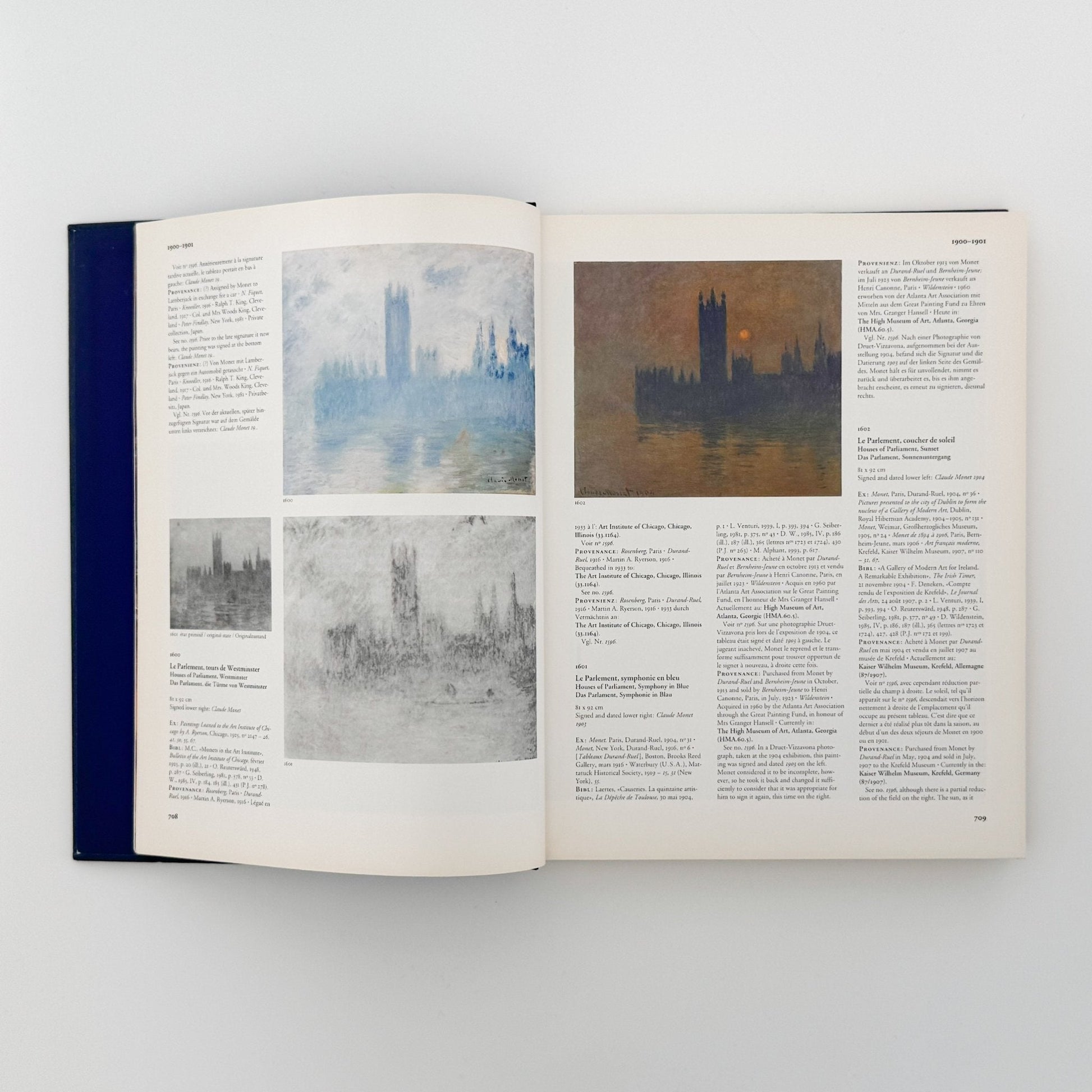 (英･仏･独文) クロード・モネ　全作品カタログ・レゾネ（全4巻揃） - TASCHEN - 文福
