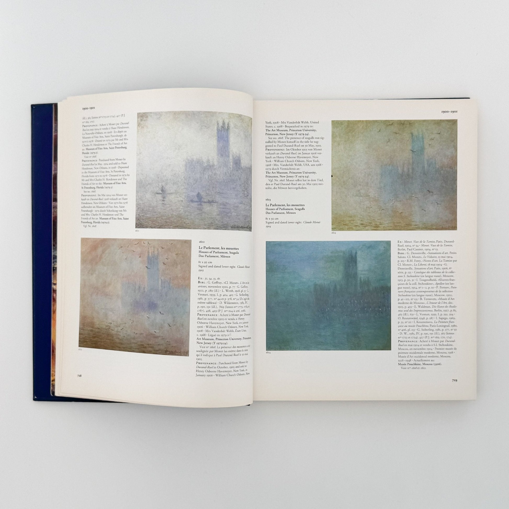 (英･仏･独文) クロード・モネ　全作品カタログ・レゾネ（全4巻揃） - TASCHEN - 文福