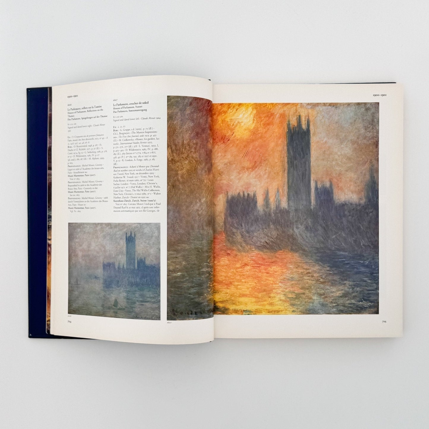 (英･仏･独文) クロード・モネ　全作品カタログ・レゾネ（全4巻揃） - TASCHEN - 文福