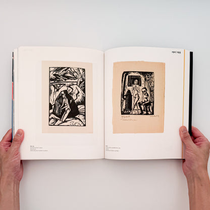 『Geheimnis der Materie: Kirchner, Heckel, Schmidt-Rottluff』Sandstein Verlag刊行、ブリュッケの木版画・木彫と素材としての木に焦点を当てた展覧会図録