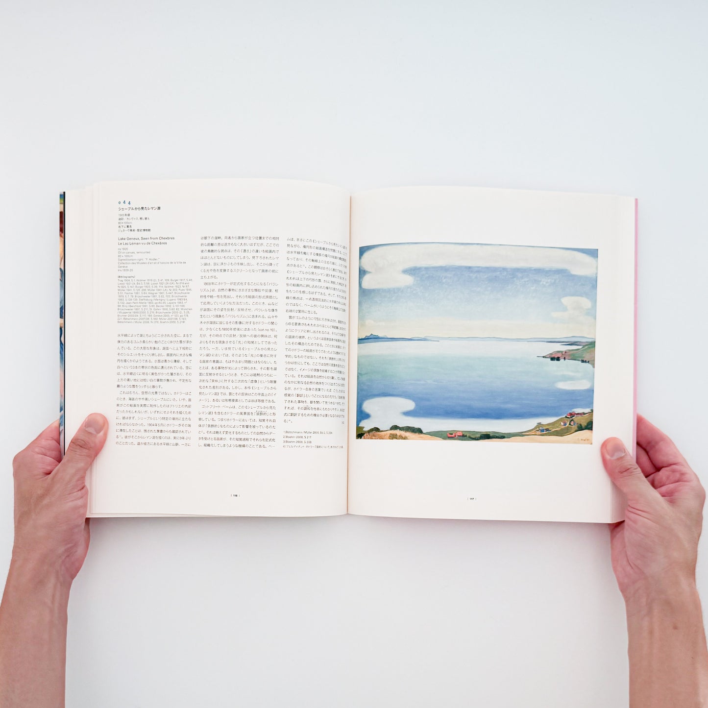 『フェルディナント・ホドラー展 / Ferdinand Hodler: Towards Rhythmic Images』NHK・NHKプロモーション刊行、日本・スイス国交樹立150周年記念の大規模回顧展図録