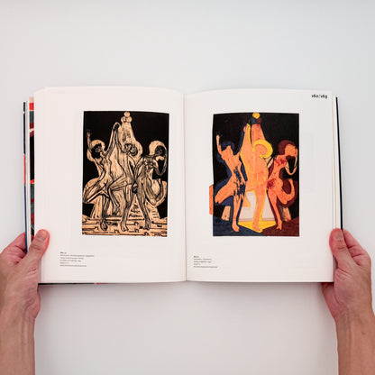 『Geheimnis der Materie: Kirchner, Heckel, Schmidt-Rottluff』Sandstein Verlag刊行、ブリュッケの木版画・木彫と素材としての木に焦点を当てた展覧会図録