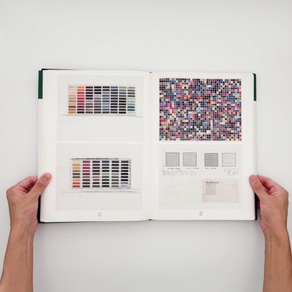 Gerhard Richter『Atlas』1997年D.A.P.刊。写真、新聞の切り抜き、スケッチ、コラージュなど、リヒターの制作と思考の過程を収録した392頁の英語版作品集。