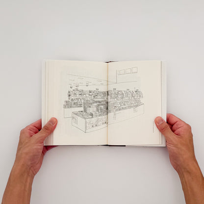 『定本 本屋図鑑』。全国47都道府県76店舗の本屋を文章と得地直美のイラストで記録した、2022年夏葉社刊の一冊。