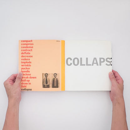 Per Mollerup『Collapsible』。折りたたみ、伸縮、収納などの可変構造を持つ道具や家具を分類・紹介した、2001年Chronicle Books刊のデザインブック。