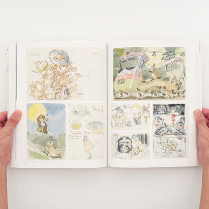 『高畑勲展 日本のアニメーションに遺したもの』。絵コンテや制作資料を通して高畑勲の演出方法を紹介する2019年東京国立近代美術館開催の展覧会図録。