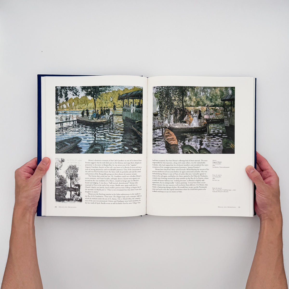 クロード・モネ『Monet: Catalogue Raisonné / Werkverzeichnis』。ダニエル・ヴィルデンシュタインによるモネの絵画作品総目録。TASCHEN刊、全4巻函入り。
