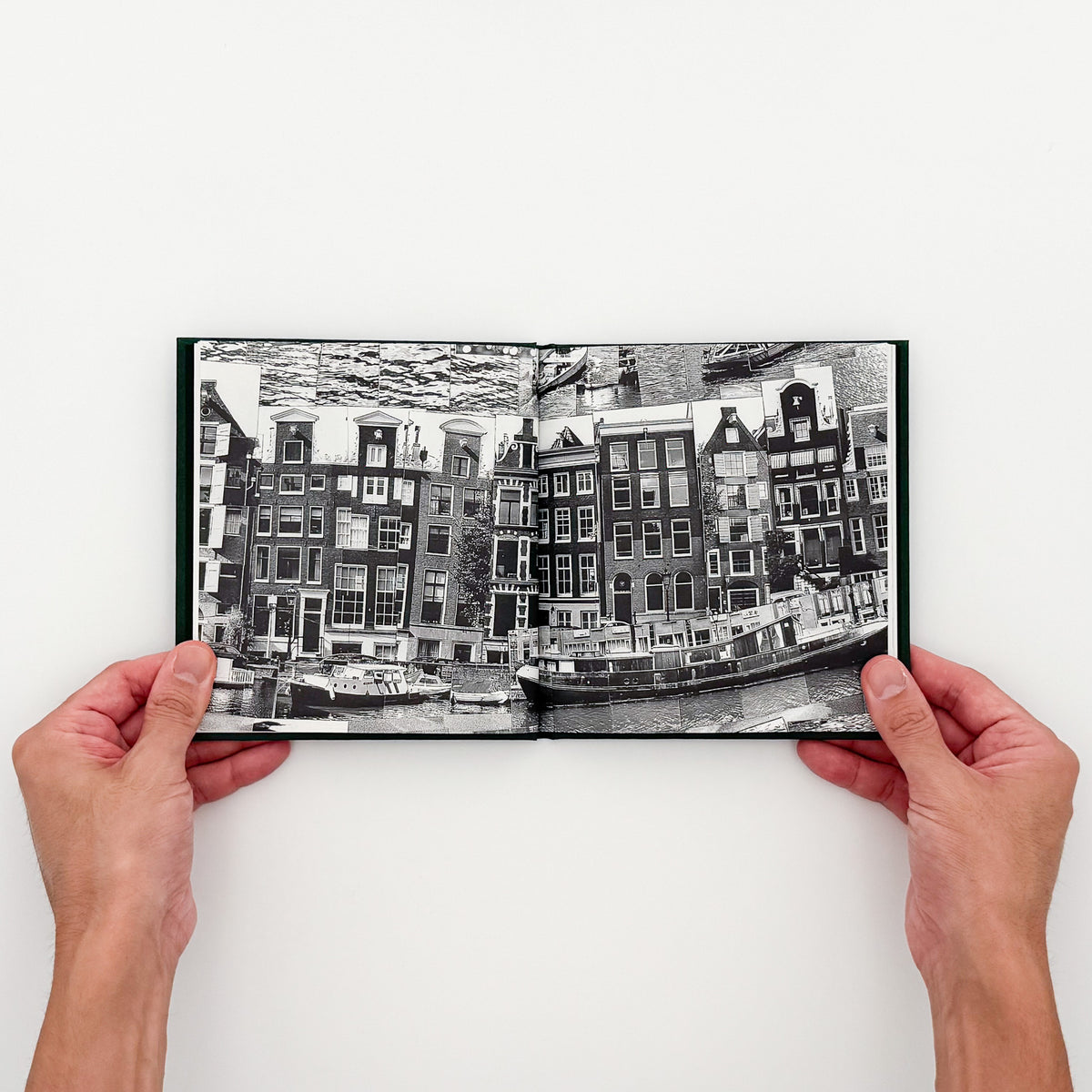 西野壮平『SHORT STORIES: Amsterdam』。2014年撮影の《Diorama Map》からアムステルダムの都市風景と細部を再構成した、2026年Migo刊の写真集。巻末にコラージュ作品全体図の折り込み付き。