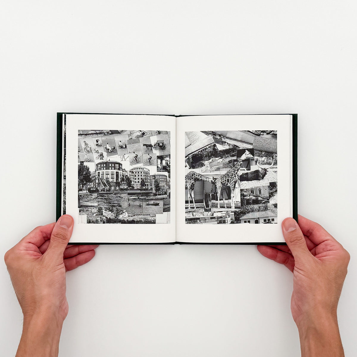 西野壮平『SHORT STORIES: Amsterdam』。2014年撮影の《Diorama Map》からアムステルダムの都市風景と細部を再構成した、2026年Migo刊の写真集。巻末にコラージュ作品全体図の折り込み付き。