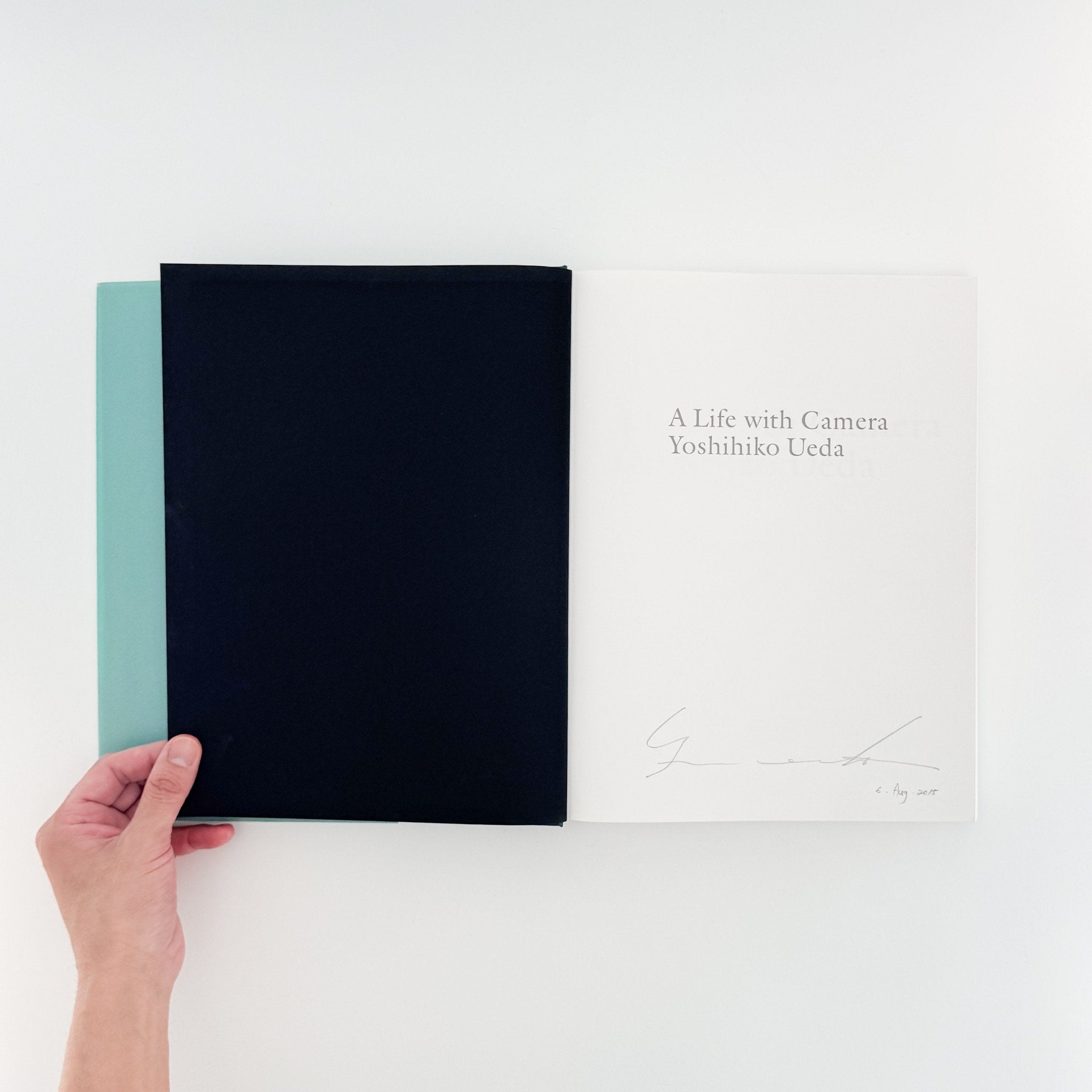 上田義彦写真集 A Life with Camera YOSHIHIKO UEDA（サイン入り