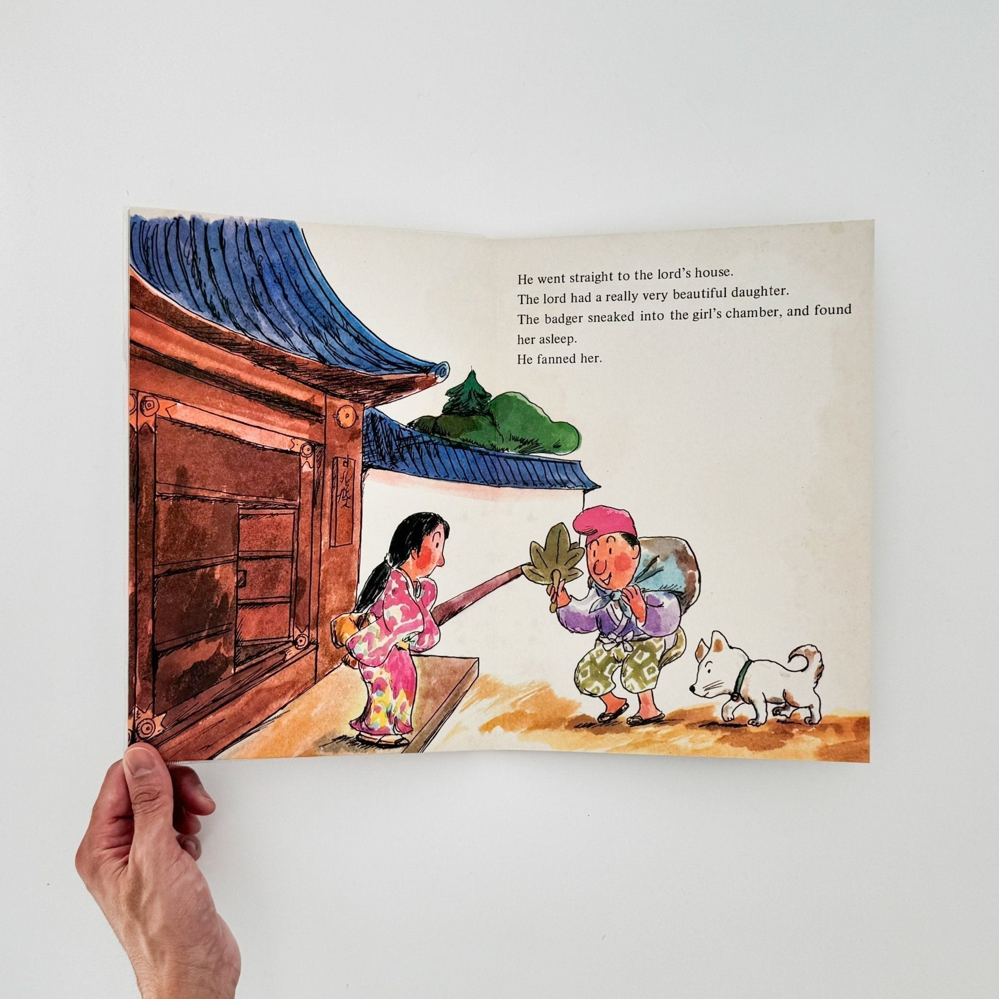 絵本 エンゼル・ブックス Angel Books　天狗と扇 - ナムコ・コーポレーション - 文福