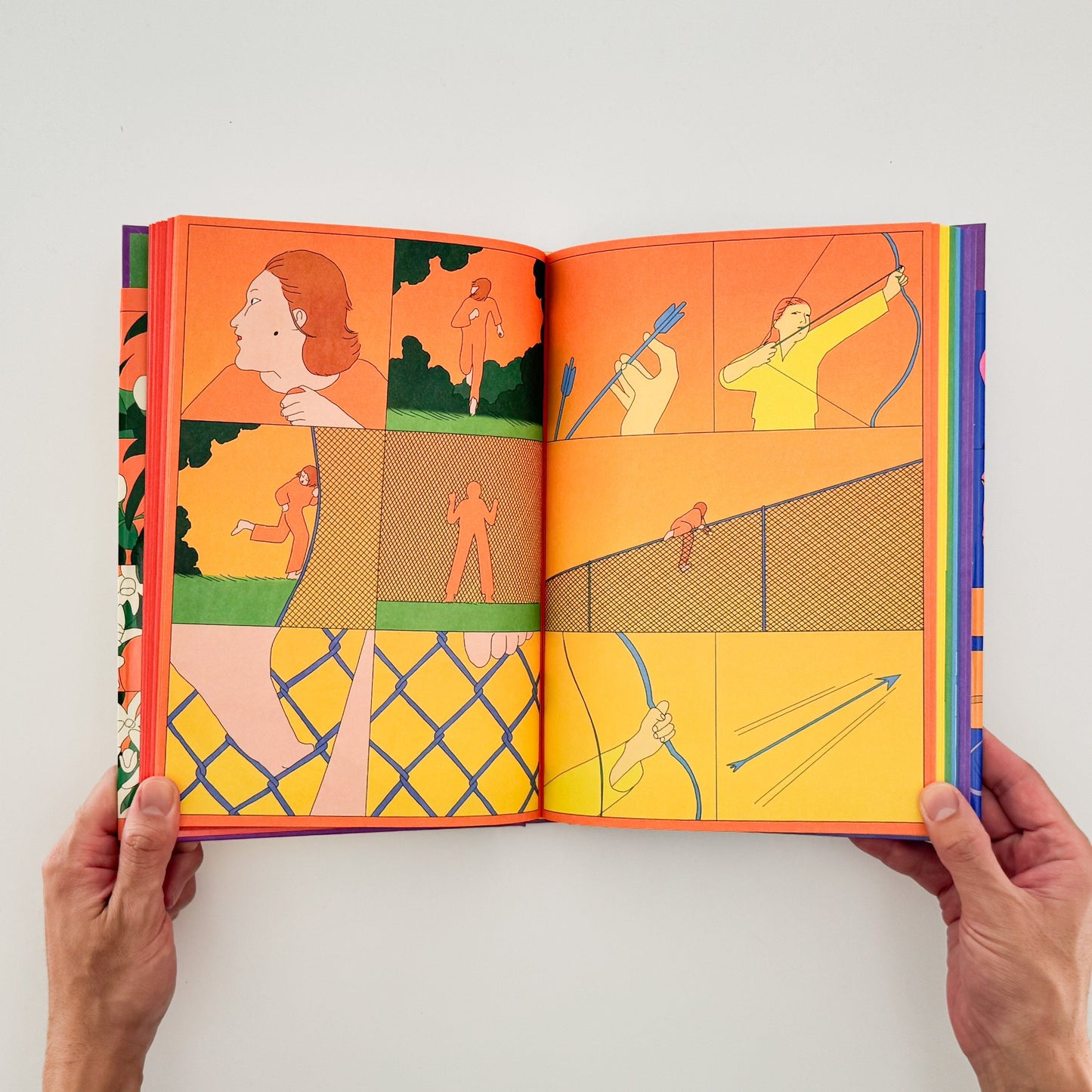 マリア・メデム María Medem: RAINBOW - ILLUSTRATION