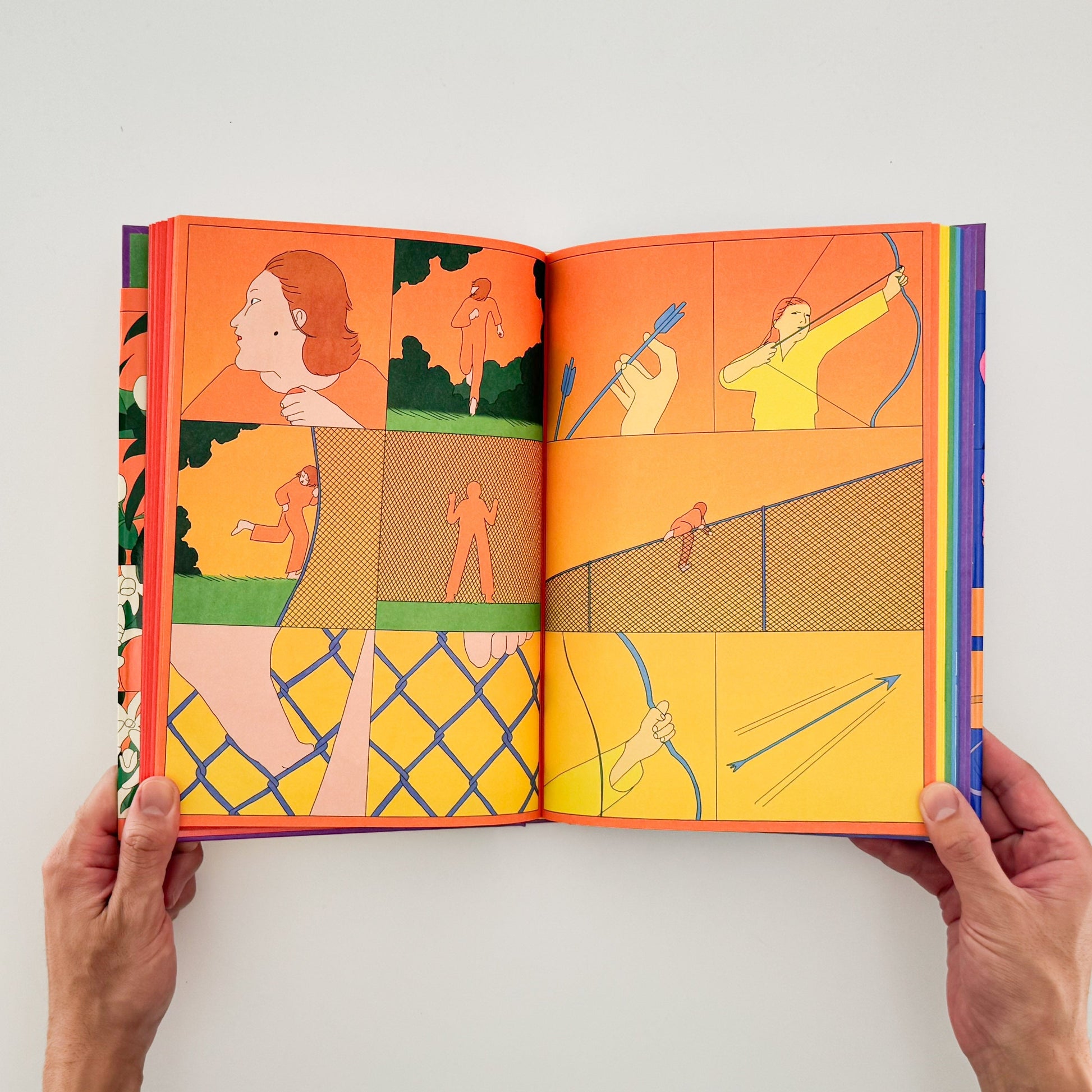 マリア・メデム María Medem: RAINBOW - ILLUSTRATION