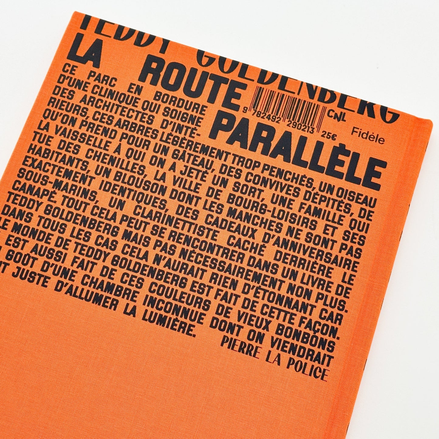 (仏文）テディ・ゴールデンバーグ Teddy Goldenberg: La route parallèle Fidèle éditions