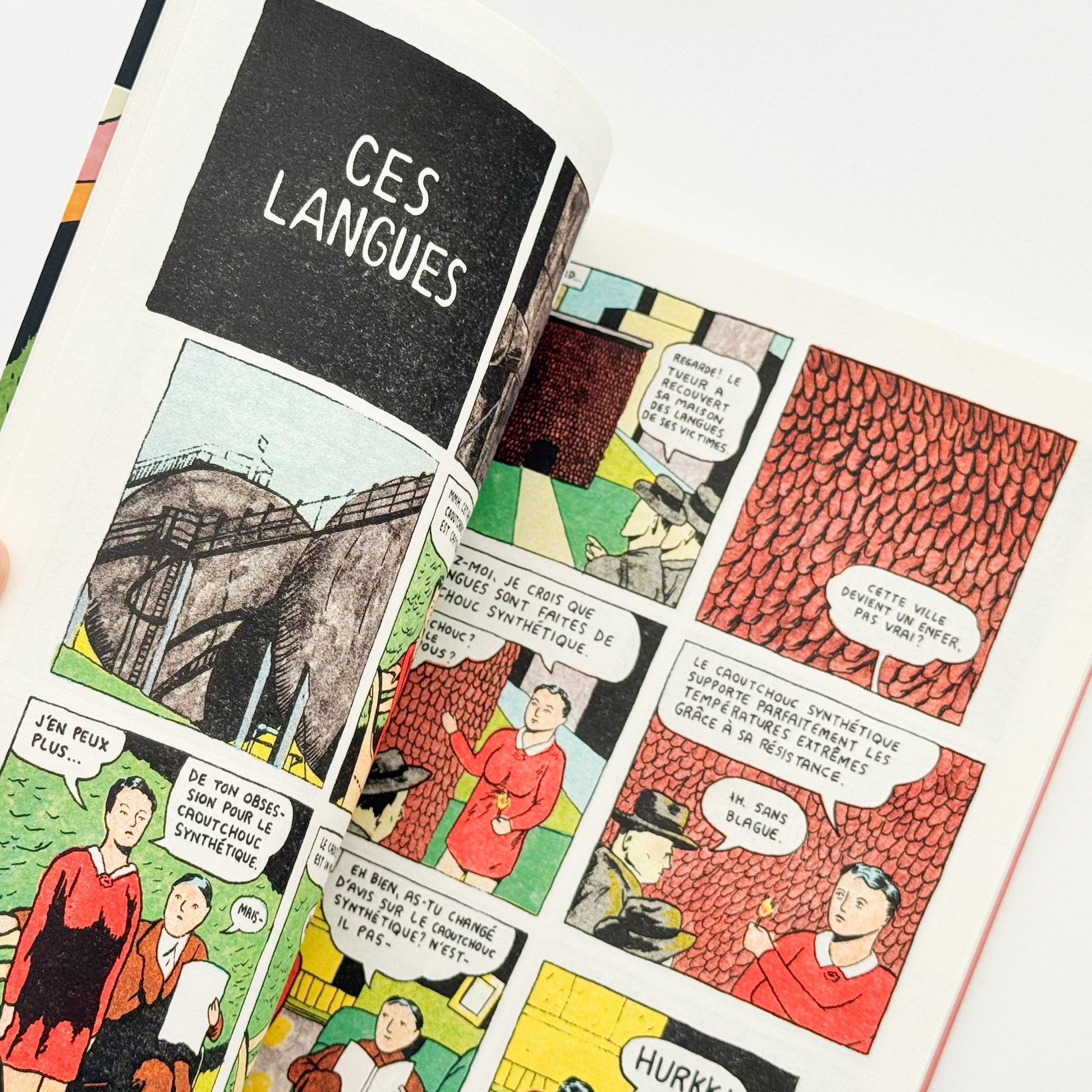 (仏文）テディ・ゴールデンバーグ　Teddy Goldenberg: City Crime Comics - ILLUSTRATION