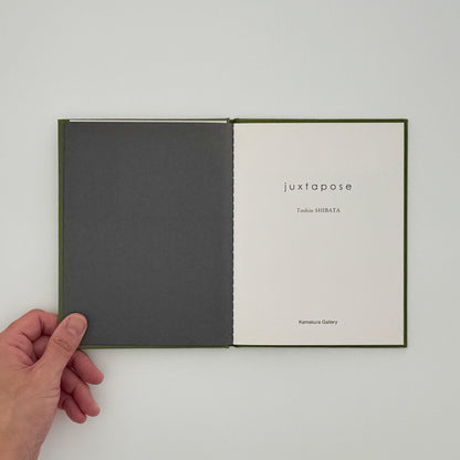 柴田敏雄　juxtapose　（オリジナルプリント付・サイン入り） - Kamakura Gallery - 文福