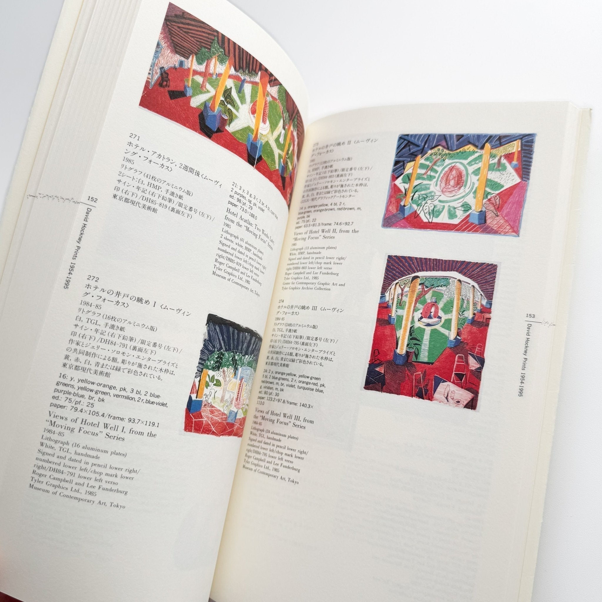 David Hockney prints: 1954-1995 / Tankosha – 文福