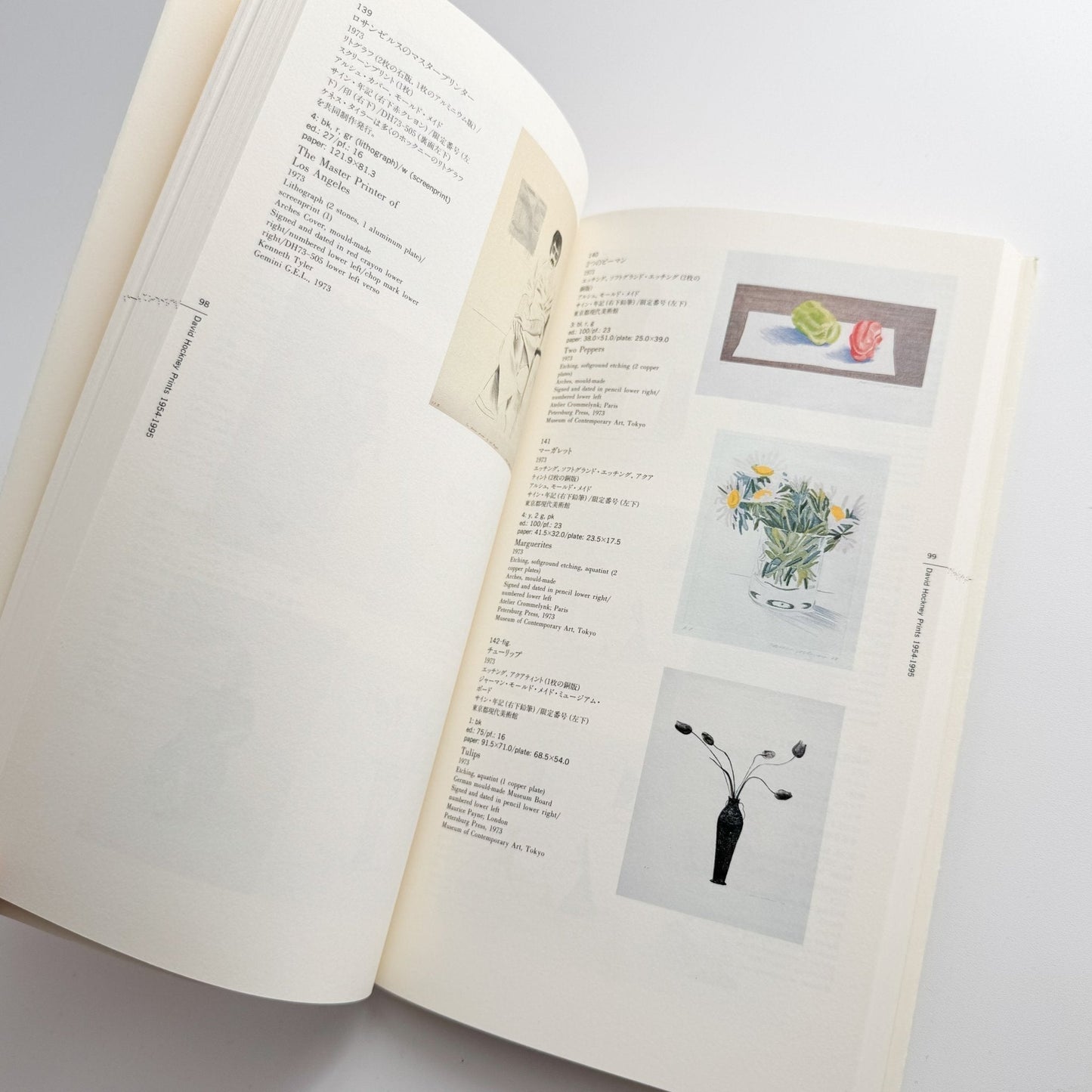 デイヴィッド・ホックニー版画 : 1954 - 1995 - 淡交社 - 文福