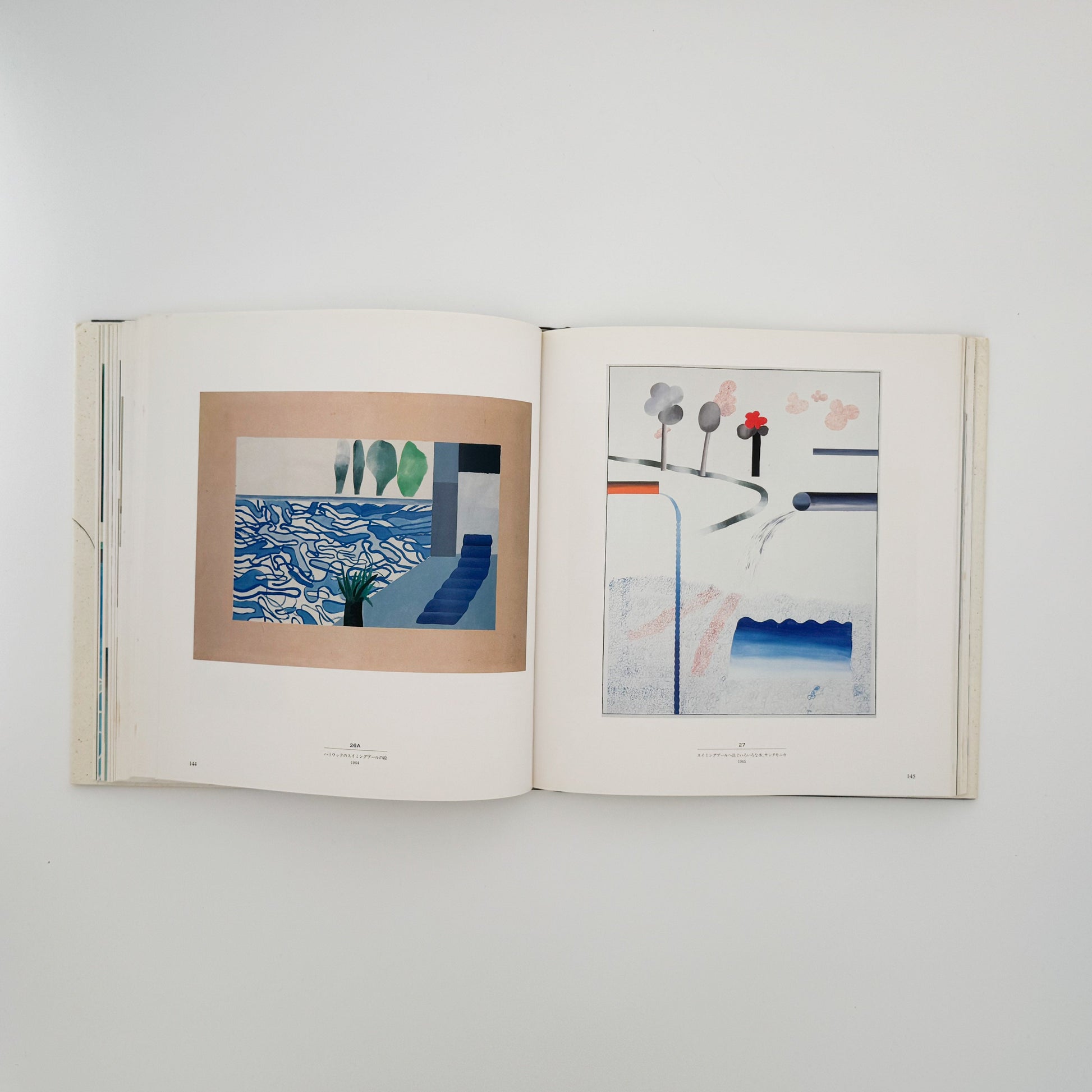 デヴィッド・ホックニー　ホックニー画集　ひとつの回顧 リブロポート