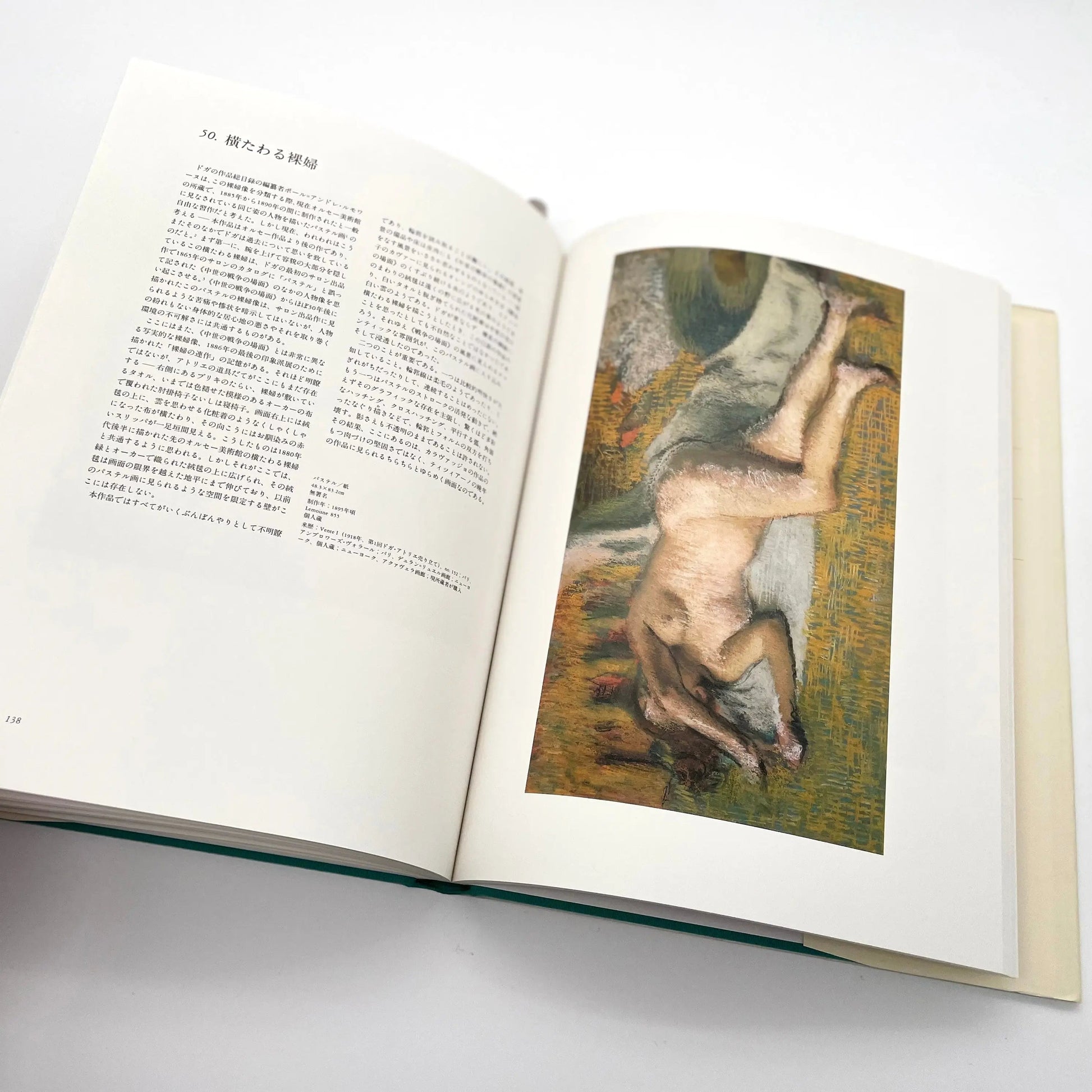 ドガ　パステル画 美術出版社