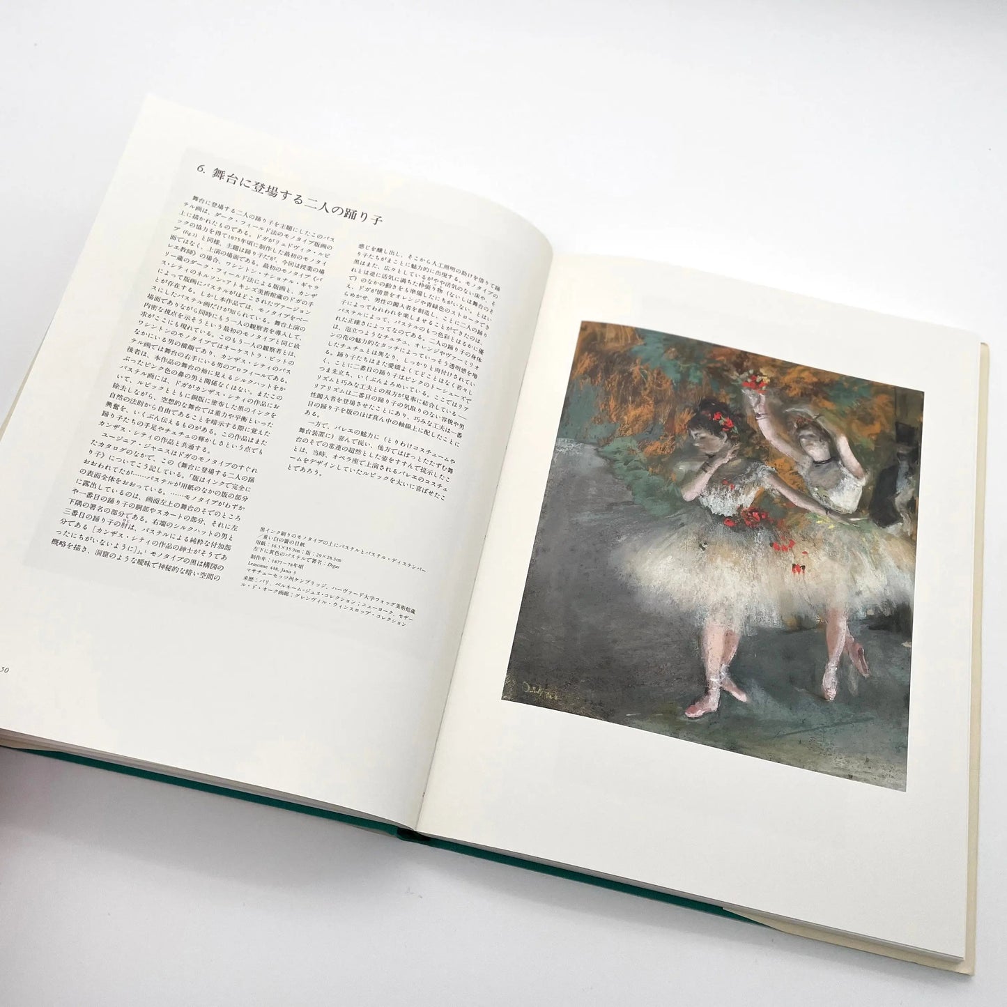 ドガ　パステル画　美術出版社