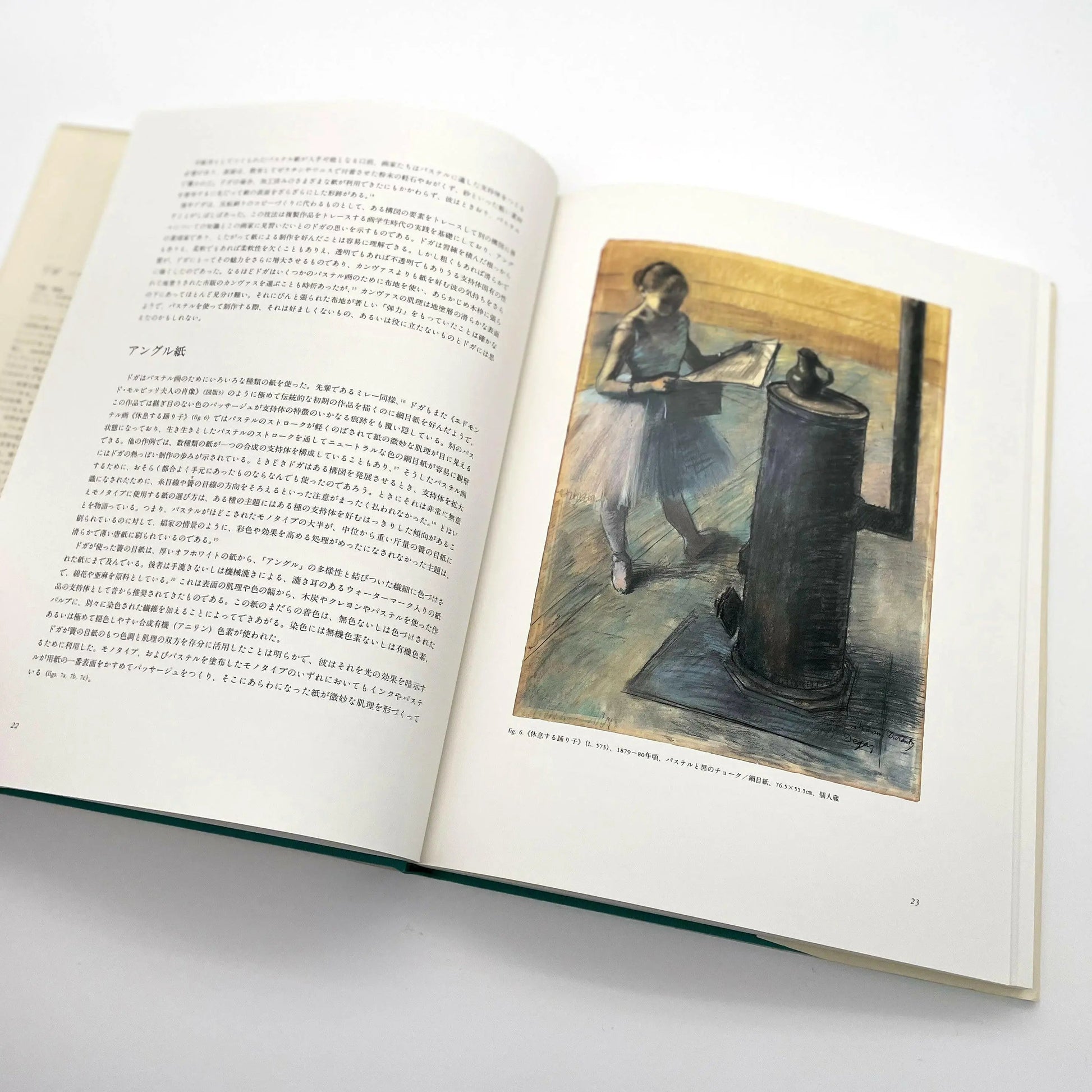 ドガ　パステル画 美術出版社