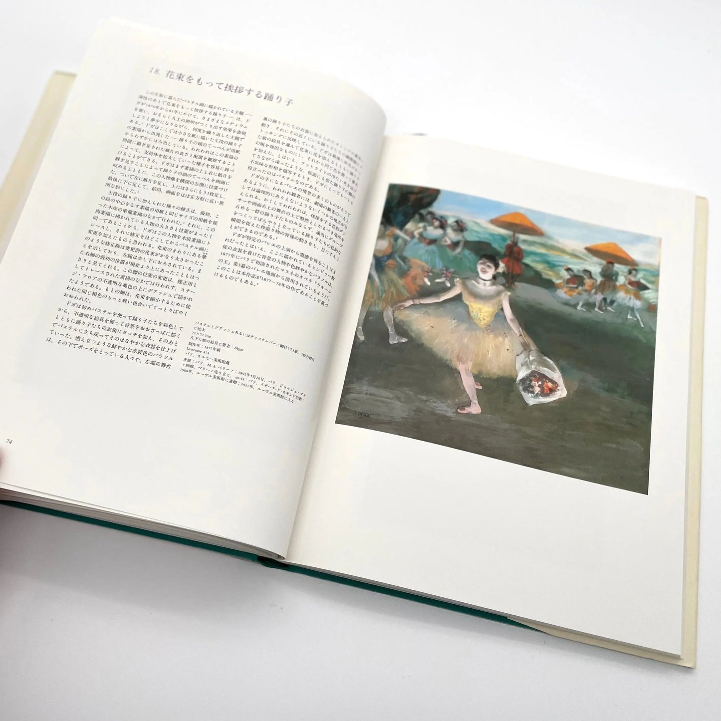 ドガ　パステル画 美術出版社