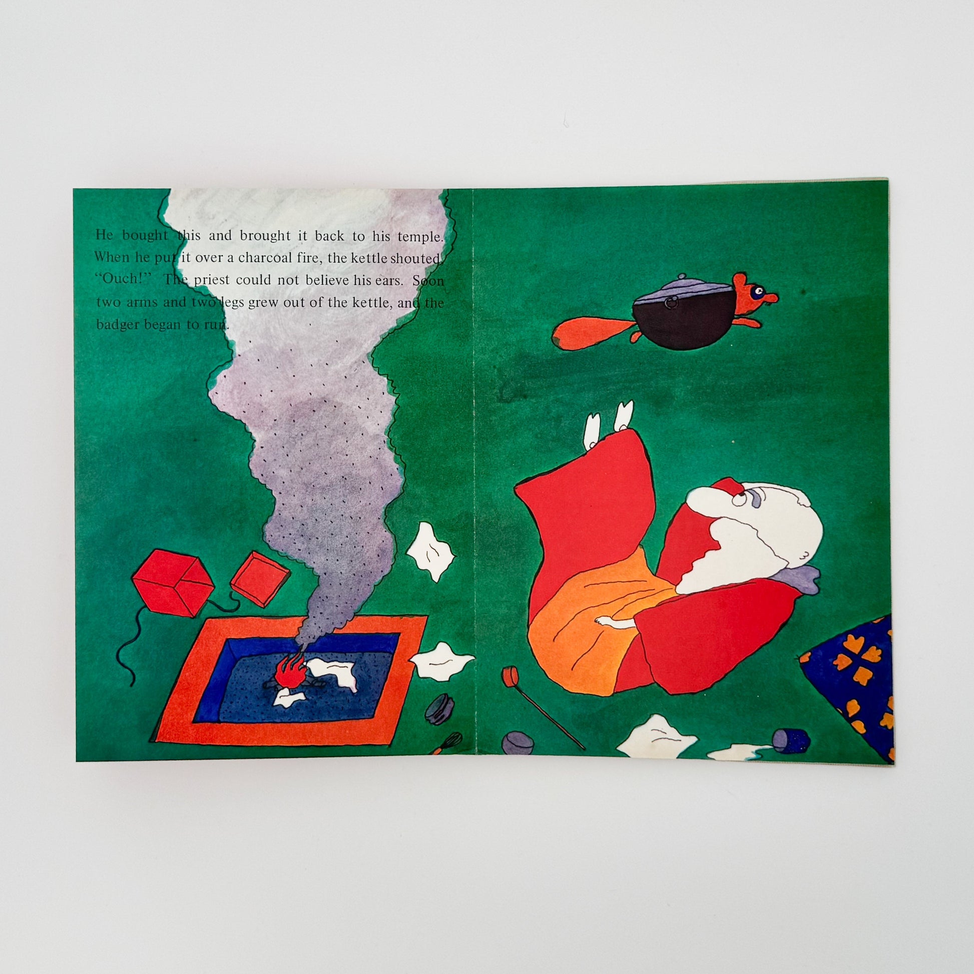 絵本 エンゼル・ブックス Angel Books　ぶんぶく茶釜 - ILLUSTRATION