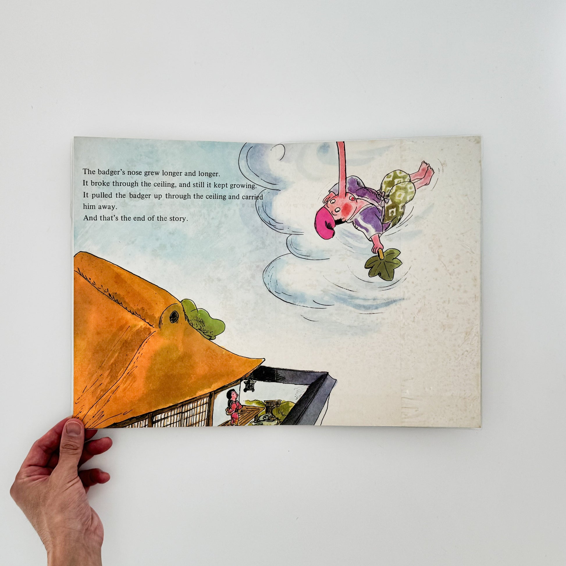 絵本 エンゼル・ブックス Angel Books　天狗と扇 - ILLUSTRATION