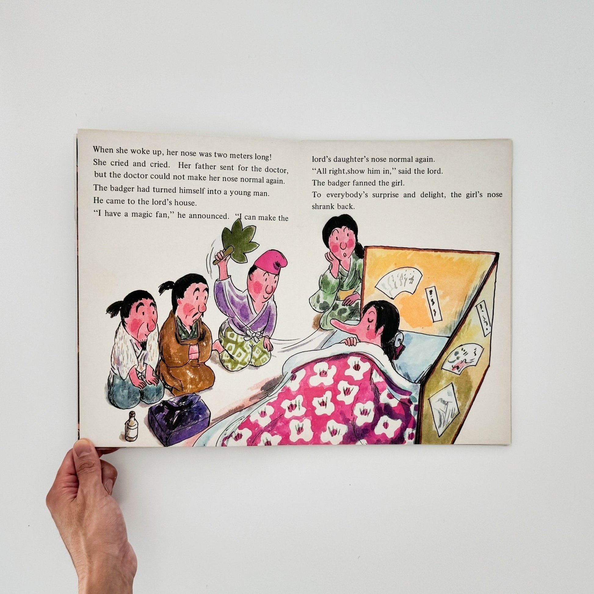 絵本 エンゼル・ブックス Angel Books　天狗と扇 - ナムコ・コーポレーション - 文福