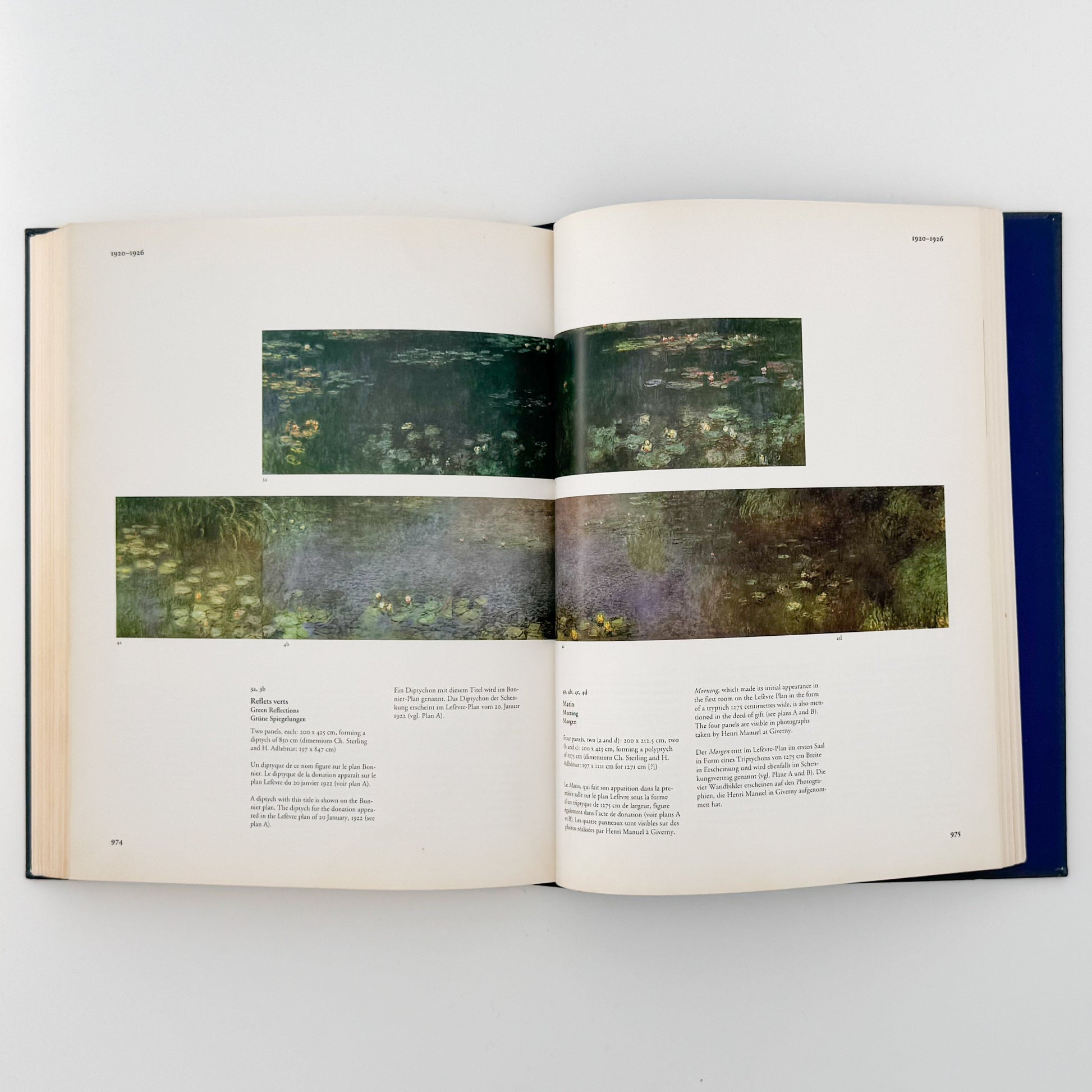 （英・仏・独文）クロード・モネ　全作品カタログ・レゾネ（全4巻揃） TASCHEN