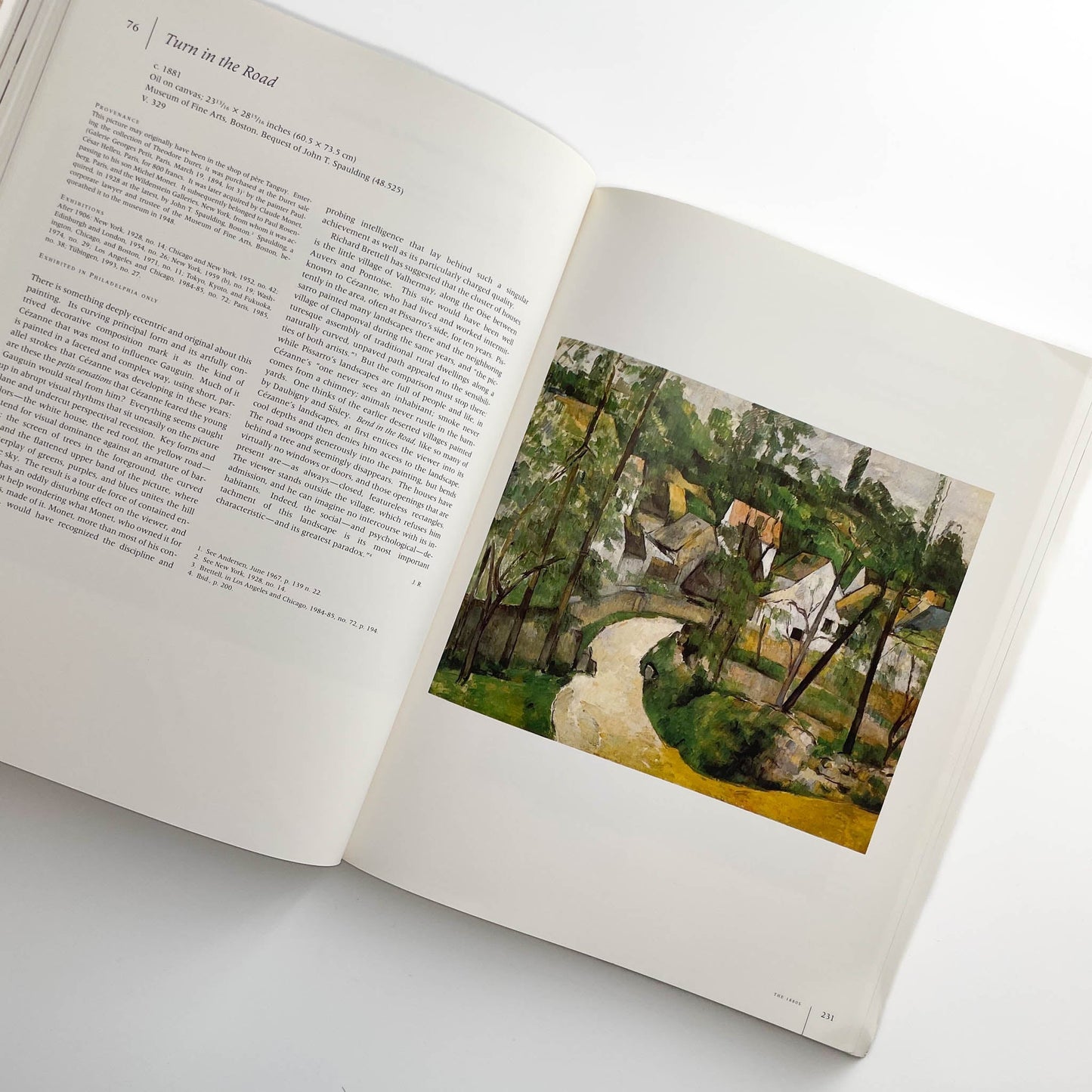 (英文)セザンヌ展画集　Cezanne Philadelphia Museum of Art