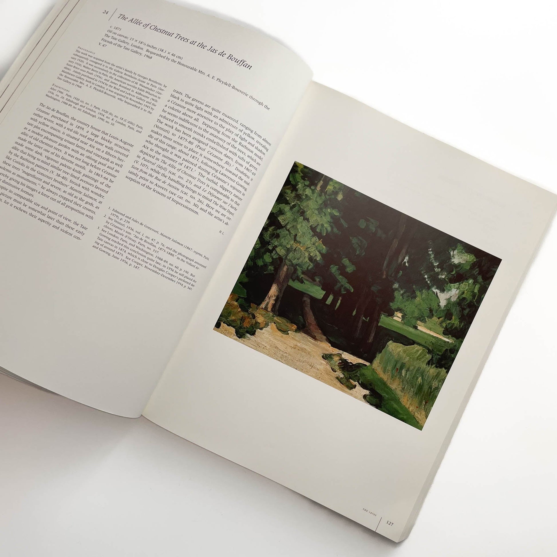 (英文)セザンヌ展画集　Cezanne Philadelphia Museum of Art