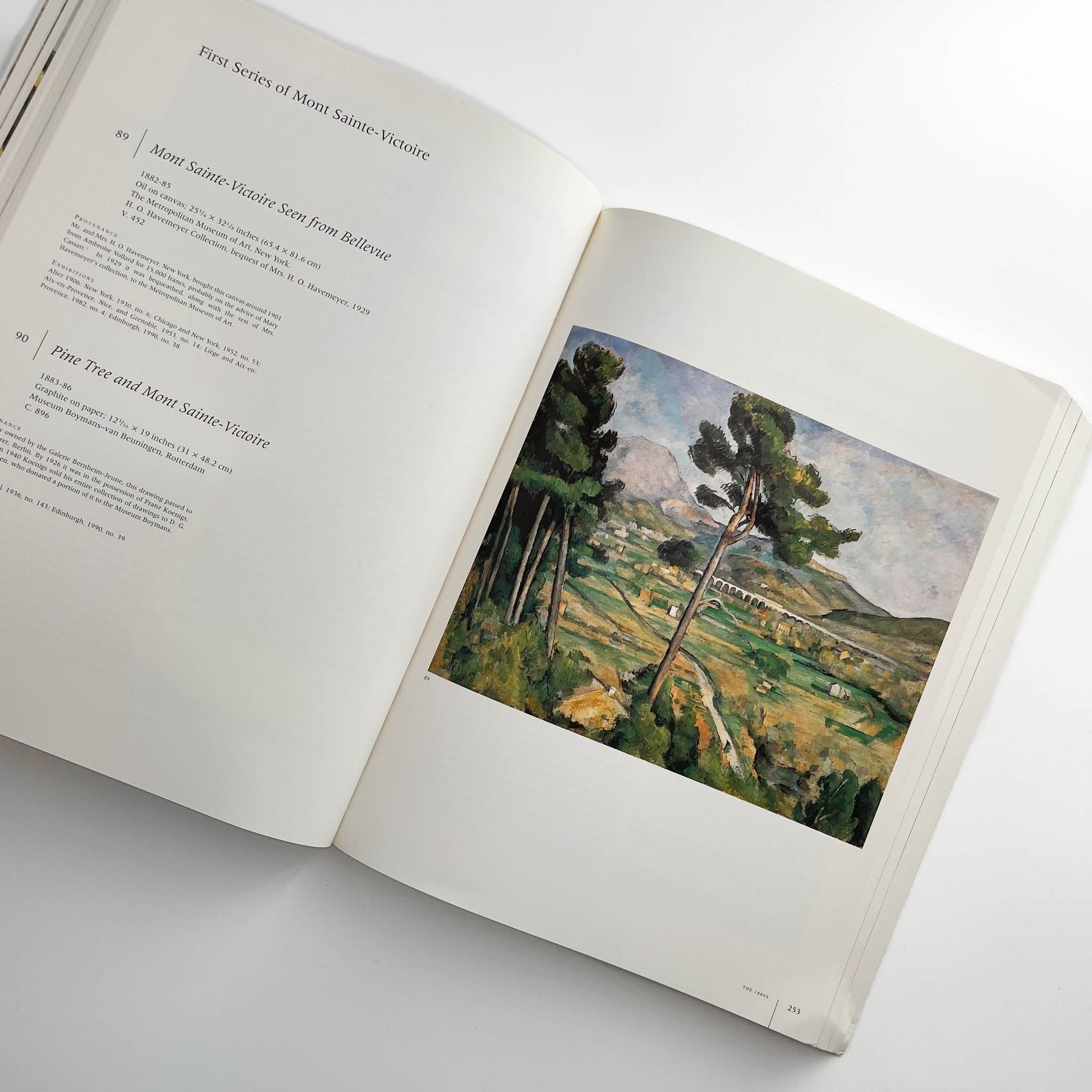 (英文)セザンヌ展画集　Cezanne Philadelphia Museum of Art