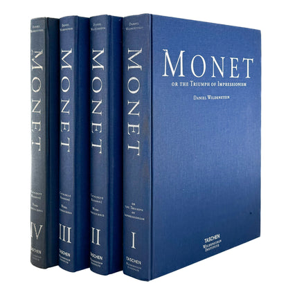 （英・仏・独文）クロード・モネ　全作品カタログ・レゾネ（全4巻揃） TASCHEN