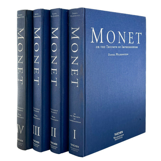 （英・仏・独文）クロード・モネ　全作品カタログ・レゾネ（全4巻揃） TASCHEN