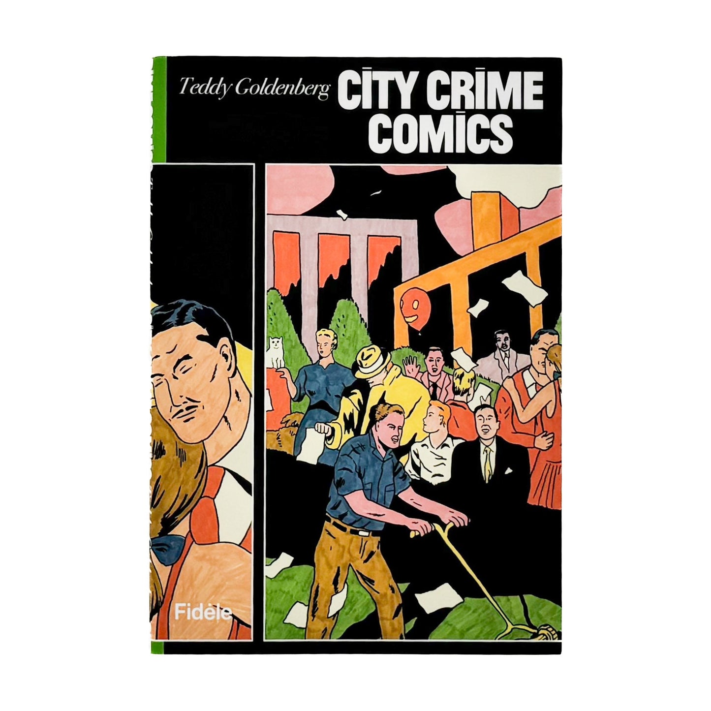 (仏文）テディ・ゴールデンバーグ　Teddy Goldenberg: City Crime Comics - ILLUSTRATION
