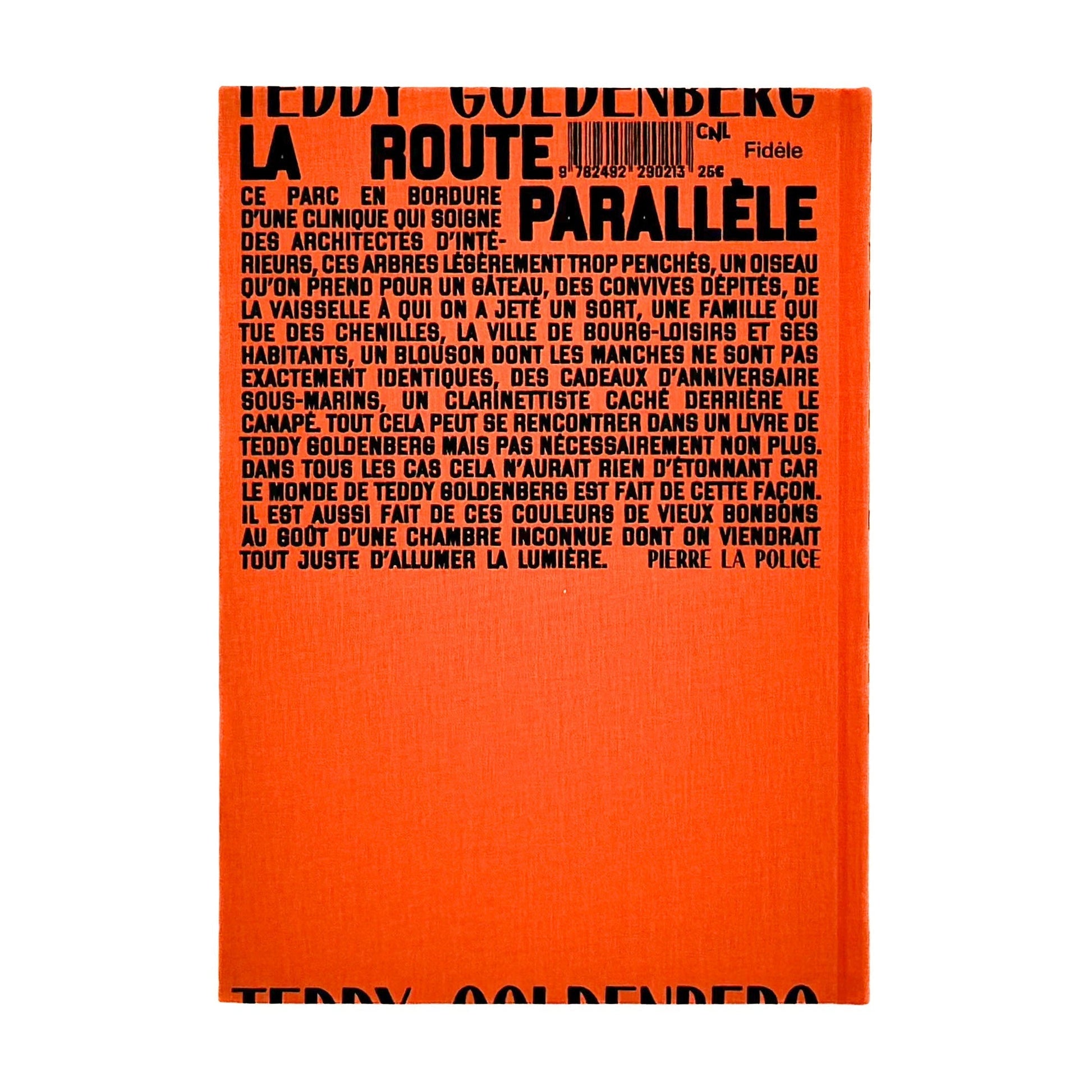 (仏文）テディ・ゴールデンバーグ Teddy Goldenberg: La route parallèle Fidèle éditions