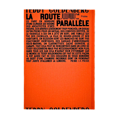(仏文）テディ・ゴールデンバーグ Teddy Goldenberg: La route parallèle Fidèle éditions