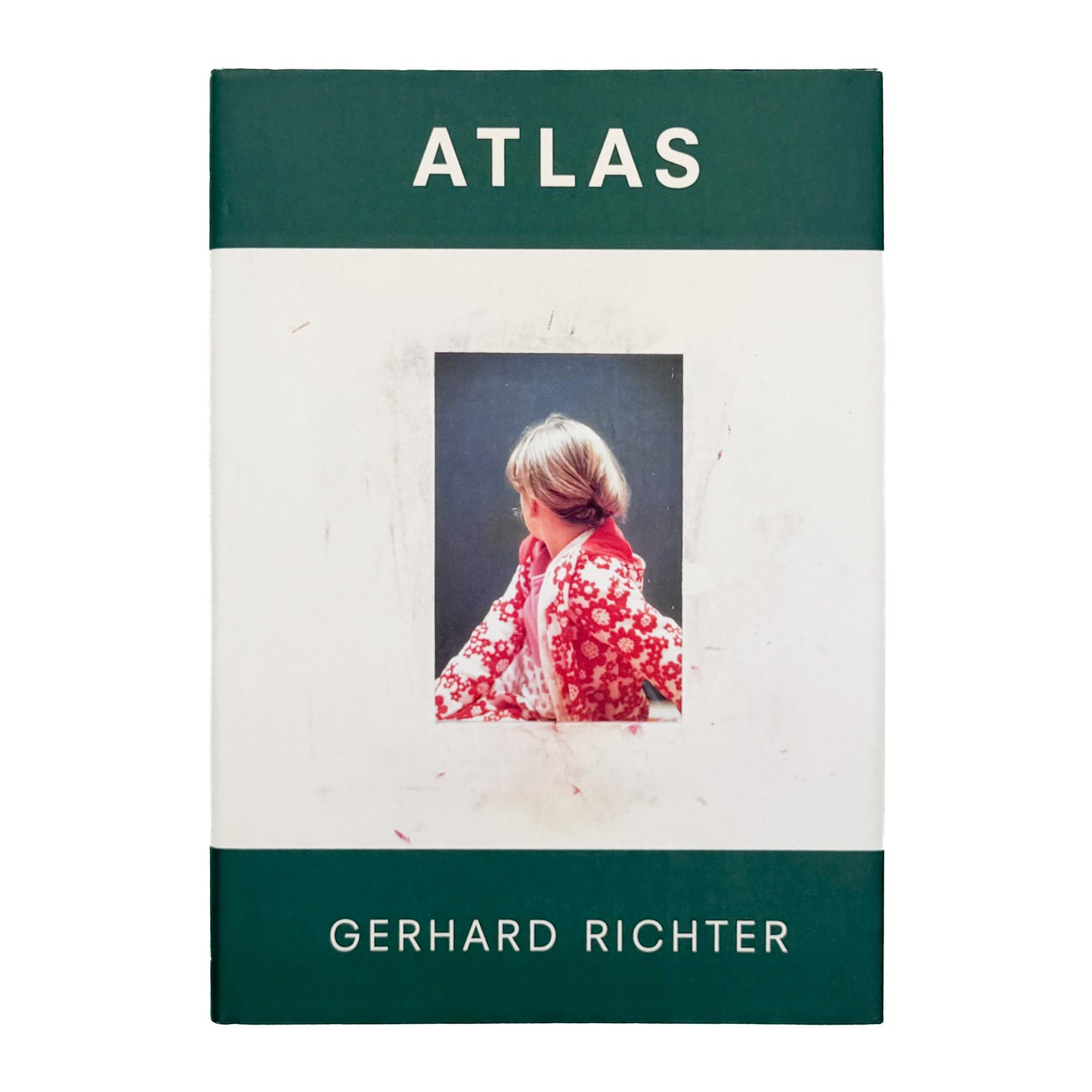 Gerhard Richter『Atlas』1997年D.A.P.刊。写真、新聞の切り抜き、スケッチ、コラージュなど、リヒターの制作と思考の過程を収録した392頁の英語版作品集。
