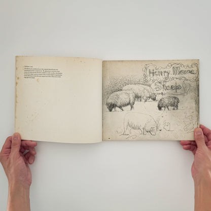 ヘンリー・ムーア　羊のスケッチブック Henry Moore's Sheep Sketchbook THAMES AND HUDSON