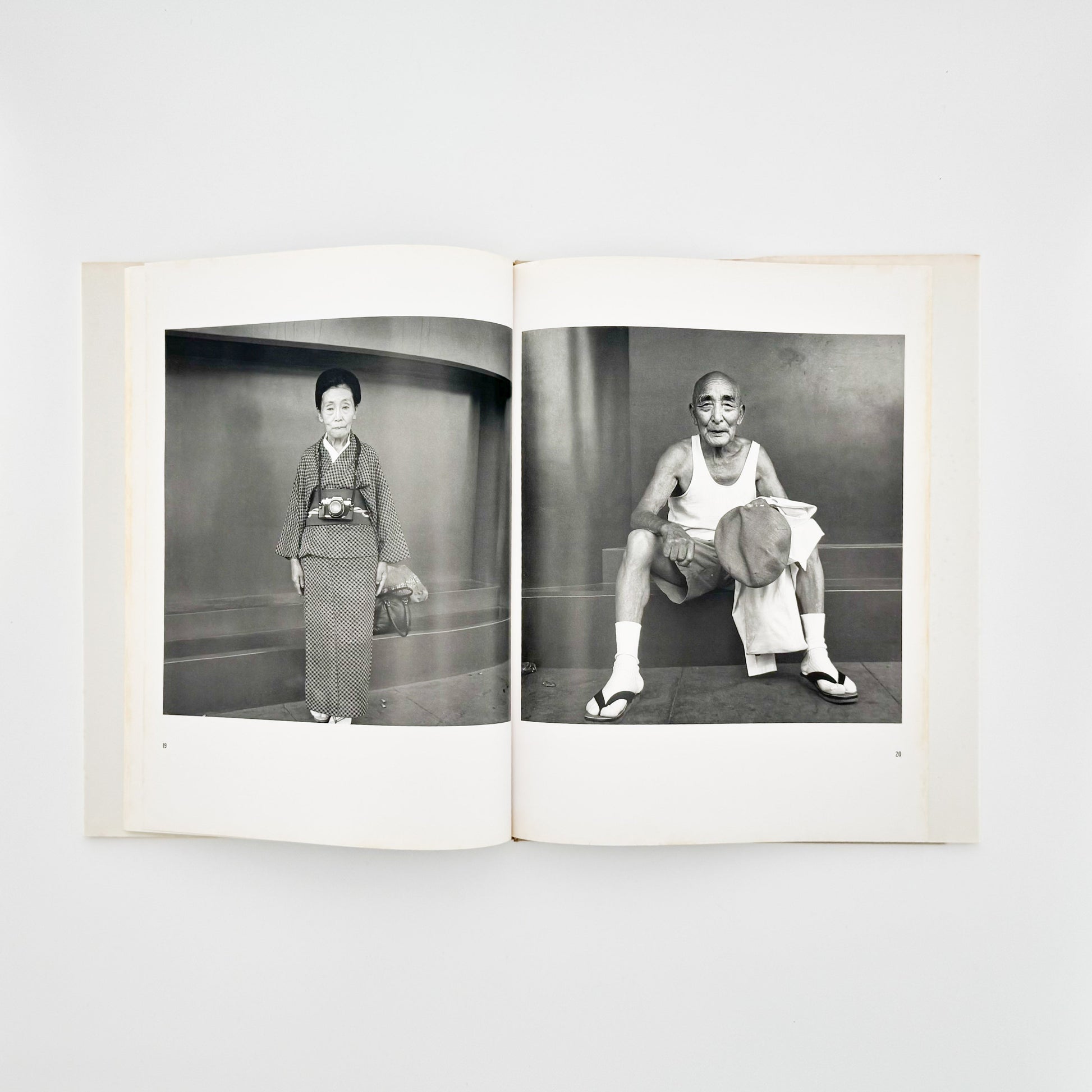 鬼海弘雄　王たちの肖像　浅草寺境内　Ecce Homo, Tokyo Asakusa 矢立出版