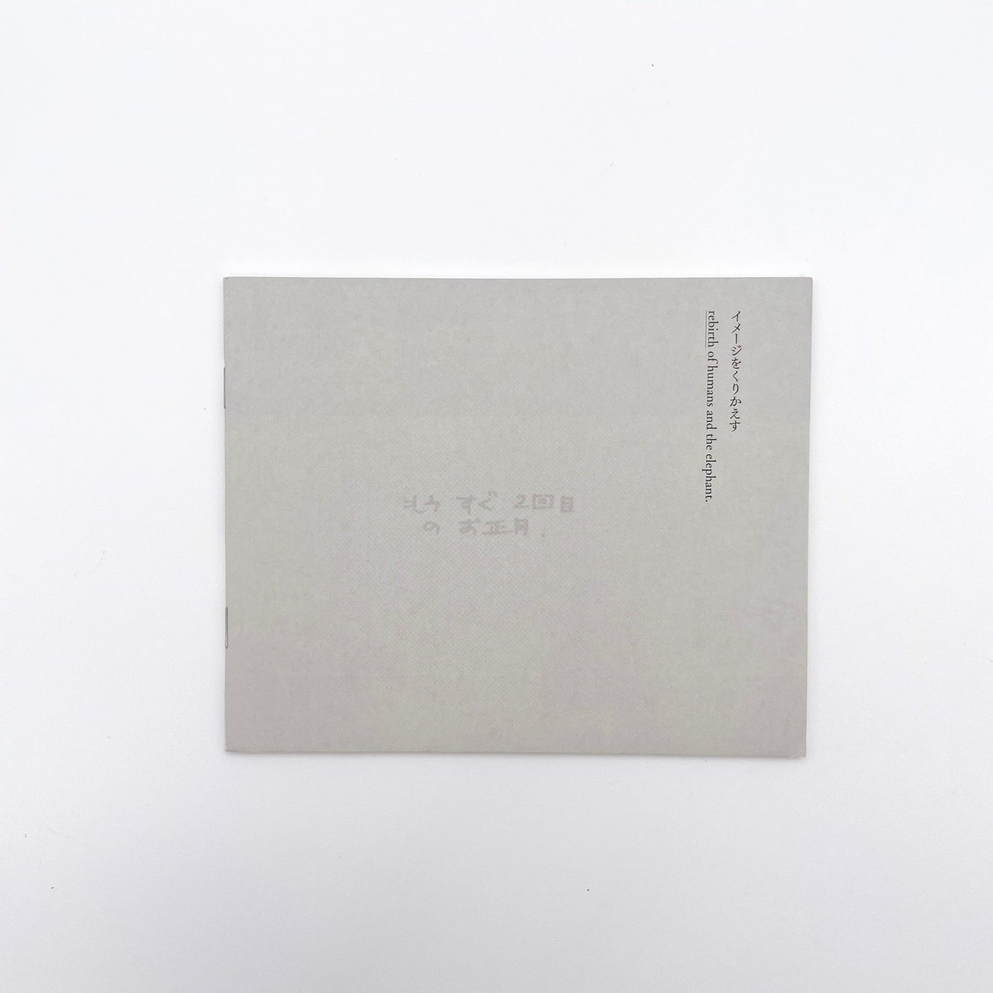 記録集 はな子のいる風景：イメージを（ひっ）くりかえす 武蔵野市立吉祥寺美術館