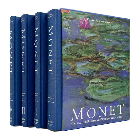 Monet: Catalogue Raisonné (4-volume set in slipcase)