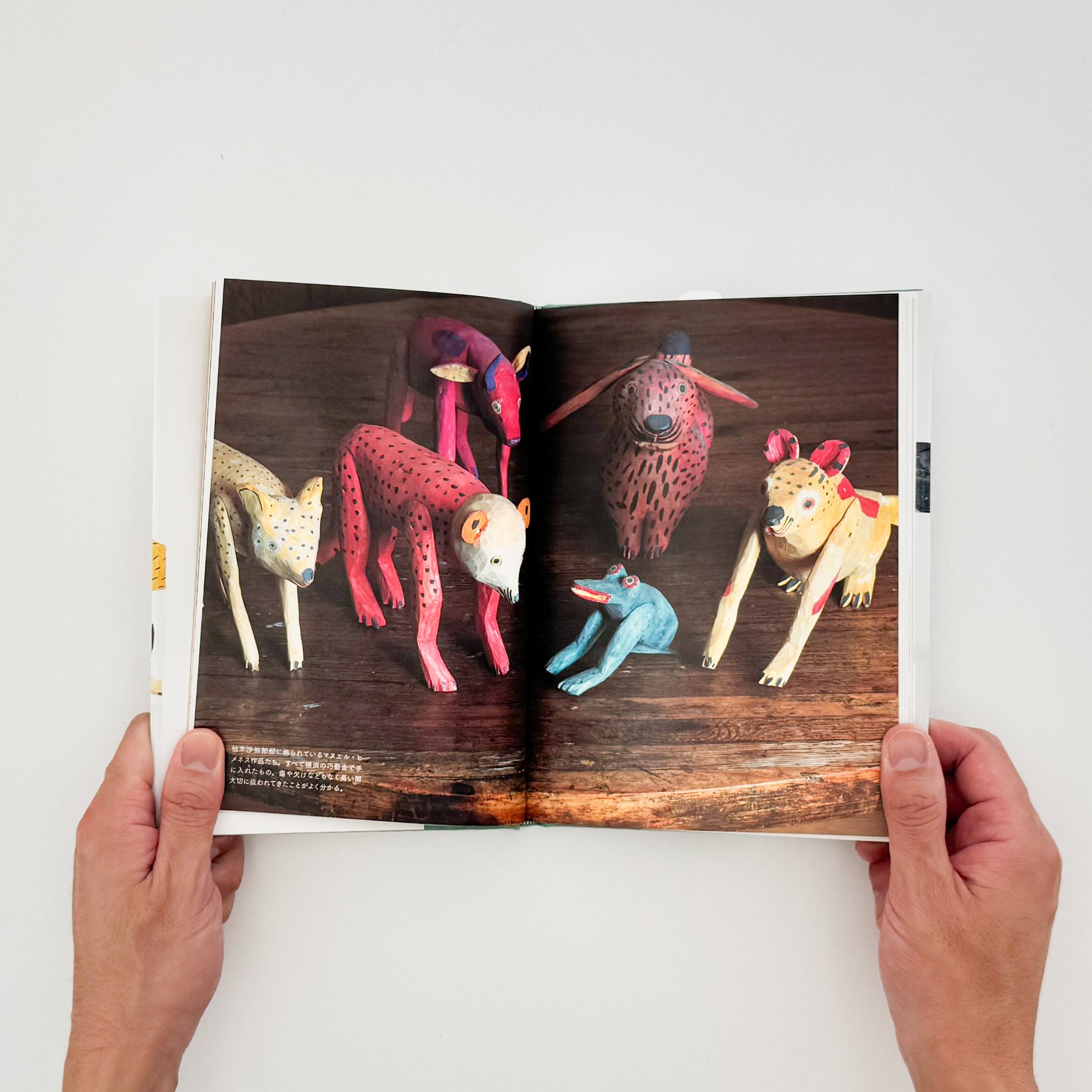 オアハカの動物たち VINTAGE OAXACAN WOOD CARVING